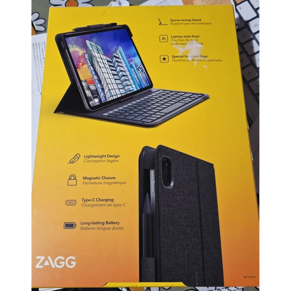 ZAGG Messenger Folio 2 Keyboard Case for iPad Air 11